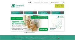 Desktop Screenshot of bankbps.pl